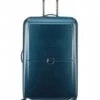 Delsey Turenne 82 Cm 4 Wheels Trolley Case Bleu Nuit -Beroemde Bagage Winkel 00162183002 BLUE 1 600