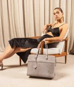 BURKELY Casual Cayla Workbag 15.6 Inch Grimmy Grey -Beroemde Bagage Winkel 10004002915 6 600