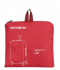 Beroemde Bagage Winkel 34 Samsonite Global Ta Foldable Luggage Cover L/M Red