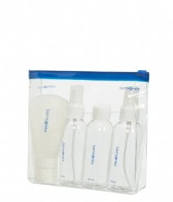 Samsonite Global Ta Bottle Set Pack Of 4 Translucent