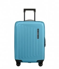 Samsonite Nuon Spinner 55/20 Expandable Metallic Ocean Blue