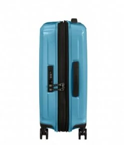 Samsonite Nuon Spinner 55/20 Expandable Metallic Ocean Blue -Beroemde Bagage Winkel 134399 A018 3 600