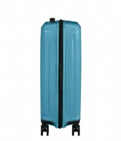 Samsonite Nuon Spinner 55/20 Expandable Metallic Ocean Blue -Beroemde Bagage Winkel 134399 A018 4 600