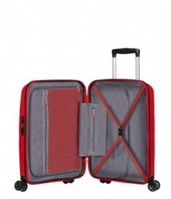 American Tourister Bon Air Dlx Spinner 55/20 TSA Magma Red -Beroemde Bagage Winkel 134849 0554 6 600