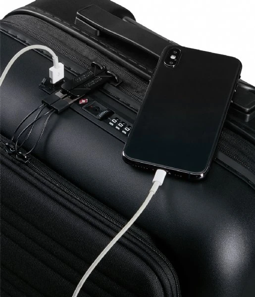 American Tourister Novastream Spin 55/20 Tsa Expandable Smart Dark Slate 8 American Tourister Novastream Spin 55/20 Tsa Expandable Smart Dark Slate - Afbeelding 6