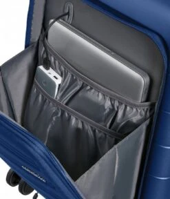 American Tourister Novastream Spin 55/20 Tsa Expandable Smart Navy Blue -Beroemde Bagage Winkel 139278 1598 5 600