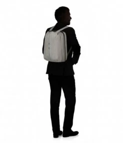 Samsonite Securipak Travel Backpack 15.6 Inch Expandable Cool Grey -Beroemde Bagage Winkel 140562 2447 6 600