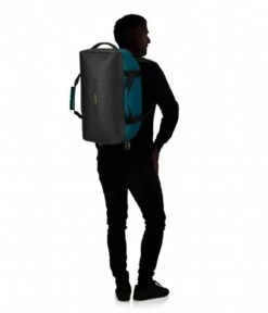 Samsonite Ecodiver Duffle S Petrol Blue/Lime -Beroemde Bagage Winkel 140875 A012 6 600