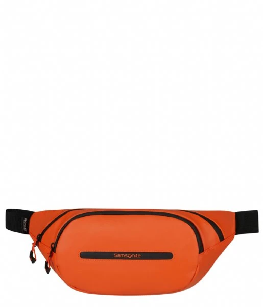 Samsonite Ecodiver Belt Bag Orange 3 Samsonite Ecodiver Belt Bag Orange