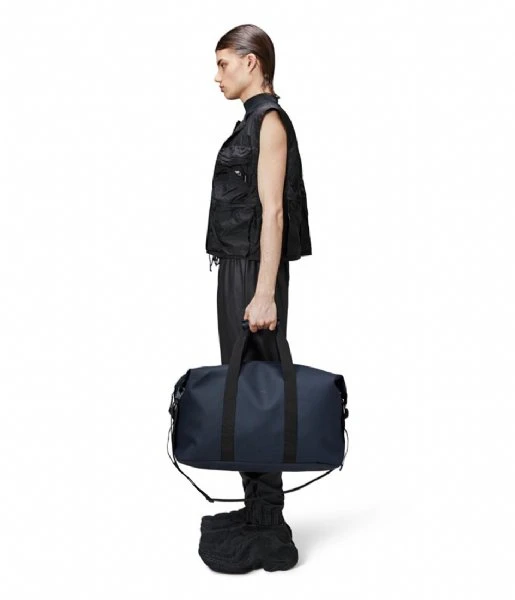Rains Hilo Weekend Bag W3 Navy 4 Rains Hilo Weekend Bag W3 Navy - Afbeelding 2