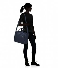 Samsonite Respark Laptop Shoulder Bag Midnight Blue -Beroemde Bagage Winkel 143334 1549 2 600