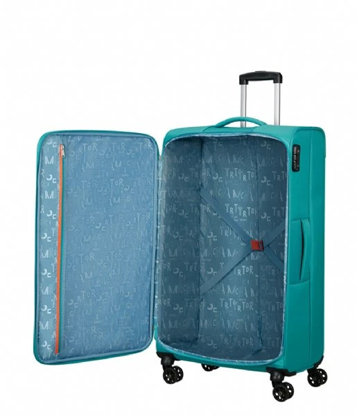 American Tourister Sea Seeker Spinner 80/30 Tsa Aqua Green 7 American Tourister Sea Seeker Spinner 80/30 Tsa Aqua Green - Afbeelding 5