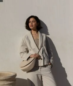 Soma Half Moon Bag Stone -Beroemde Bagage Winkel 1601774 2 600