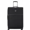 Delsey Brochant 2.0 67 Cm 4 Double Wheels Expandable Trolley Case Black -Beroemde Bagage Winkel 225681000 1 600