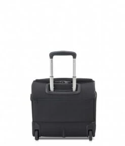 Delsey Helium Dlx 2-Wheel Under-Seater Black -Beroemde Bagage Winkel 239745100 4 600