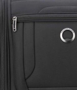 Delsey Helium Dlx 2-Wheel Under-Seater Black -Beroemde Bagage Winkel 239745100 6 600