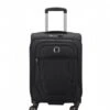 Delsey Helium Dlx 55 Cm 4 Double Wheels Expandable Cabin Trolley Case Black -Beroemde Bagage Winkel 239780100 1 600