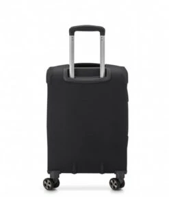 Delsey Helium Dlx 55 Cm 4 Double Wheels Expandable Cabin Trolley Case Black -Beroemde Bagage Winkel 239780100 3 600