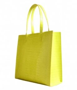 Ted Baker Croccon Imitation Croc Large Icon Bag Lime 10 Ted Baker Croccon Imitation Croc Large Icon Bag Lime -Beroemde Bagage Winkel 253518 32 3 600