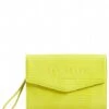 Ted Baker Crocey Croc Detail Debossed Envelope Pouch Lime -Beroemde Bagage Winkel 253578 32 1 600