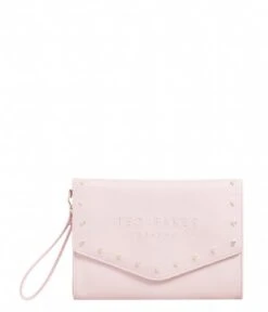 Ted Baker Studeli Studded Heart Pouch Pale Pink