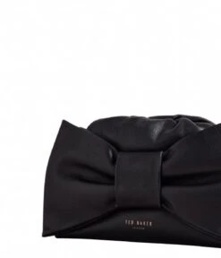 Ted Baker Niasa Bow Detail Clutch Black -Beroemde Bagage Winkel 268779 Black 4 600