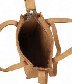 Shb0235 Shoppingbag Suede Cognac -Beroemde Bagage Winkel 281020033 2004 5 600