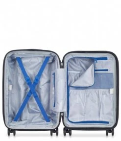 Delsey 4 Double Wheels Expandable Cabin Trolley Case 55cm Blue 11 Delsey 4 Double Wheels Expandable Cabin Trolley Case 55cm Blue -Beroemde Bagage Winkel 287880 Blue 4 600
