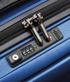 Delsey 4 Double Wheels Expandable Cabin Trolley Case 55cm Blue 12 Delsey 4 Double Wheels Expandable Cabin Trolley Case 55cm Blue -Beroemde Bagage Winkel 287880 Blue 5 600