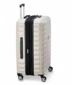 Delsey 4 Double Wheels Expandable Trolley Case 75cm Ivoire -Beroemde Bagage Winkel 287882 Ivoire 3 600