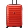 Delsey 4 Double Wheels Expandable Trolley Case 75cm Red Intense -Beroemde Bagage Winkel 287882 Red Intense 1 600