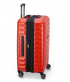 Delsey 4 Double Wheels Expandable Trolley Case 75cm Red Intense 10 Delsey 4 Double Wheels Expandable Trolley Case 75cm Red Intense -Beroemde Bagage Winkel 287882 Red Intense 3 600