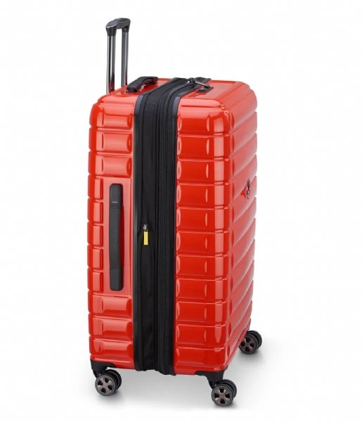 Delsey 4 Double Wheels Expandable Trolley Case 75cm Red Intense 5 Delsey 4 Double Wheels Expandable Trolley Case 75cm Red Intense - Afbeelding 3