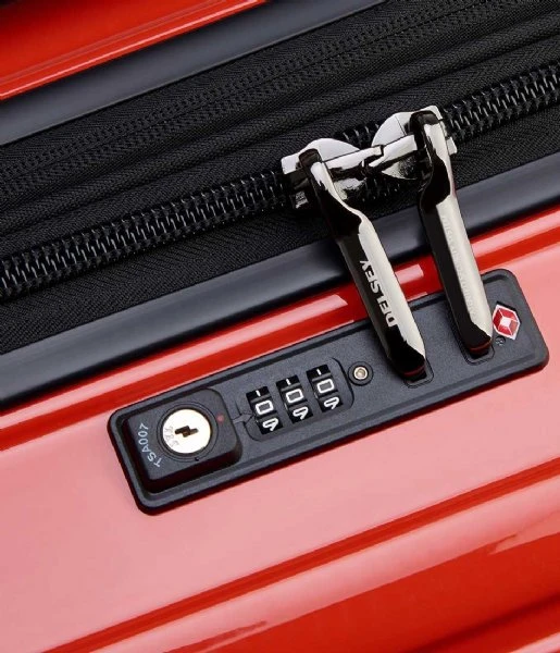 Delsey 4 Double Wheels Expandable Trolley Case 75cm Red Intense 7 Delsey 4 Double Wheels Expandable Trolley Case 75cm Red Intense - Afbeelding 5