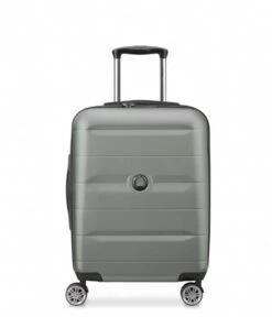 Delsey Comete Plus 55 Cm Slim 4 Double Wheels Cabin Trolley Case Iguane