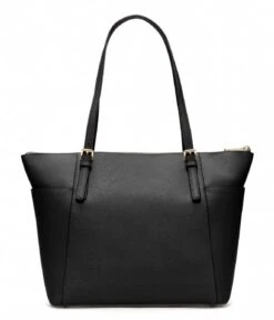 Michael Kors Jet Set Item EW Top Zip Tote Black & Gold Colored Hardware 10 Michael Kors Jet Set Item EW Top Zip Tote Black & Gold Colored Hardware -Beroemde Bagage Winkel 30F2GTTT8L 0001 2 600