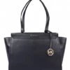Michael Kors Graham Large Top Zip Tote Black 2 Michael Kors Graham Large Top Zip Tote Black -Beroemde Bagage Winkel 30S3G7GT3L 001 1 600