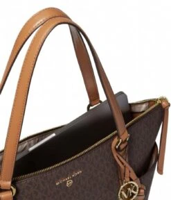 Michael Kors Sullivan Large Top Zip Tote Brown Acorn -Beroemde Bagage Winkel 30T0GNXT9B 252 4 600