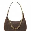 Michael Kors Piper Small Pouchette Brown/Acorn -Beroemde Bagage Winkel 32F2GP1C1B 252 1 600