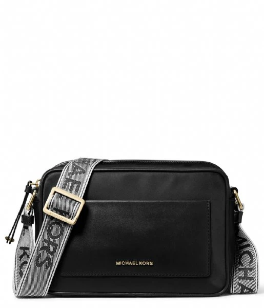 Michael Kors Large Ew Wbg Xbody Black 3 Michael Kors Large Ew Wbg Xbody Black