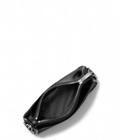 Michael Kors Medium Topzip Pouch Crossbody With Strap Black -Beroemde Bagage Winkel 32R3SJ6C8C 1 3 600