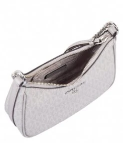 Michael Kors Jet Set Charm Small Chain Pouchette Pearl Grey -Beroemde Bagage Winkel 32S2ST9C1V 081 3 600
