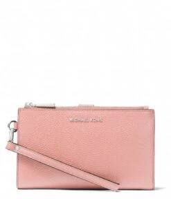 Michael Kors Jet Set Double Zip Wristlet Pink