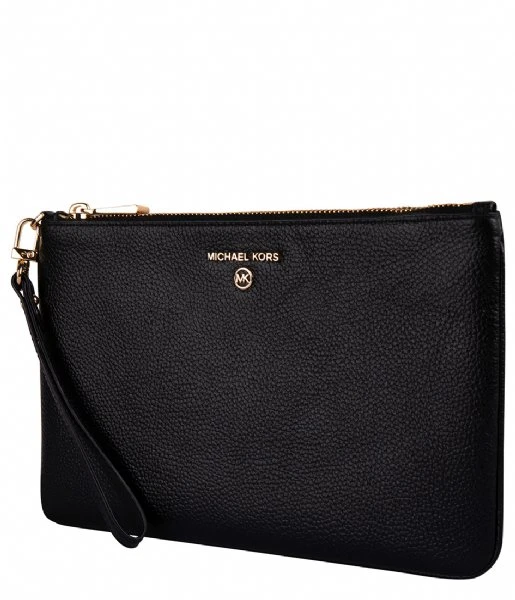 Michael Kors Jet Set Charm Large Top Zip Wristlet Black 4 Michael Kors Jet Set Charm Large Top Zip Wristlet Black - Afbeelding 2