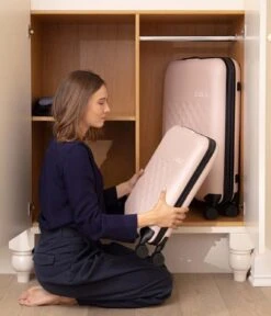 Vega 360 Check-In M Rose Smoke -Beroemde Bagage Winkel 360 26 170 380 100 2 600