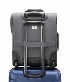 Delsey 2 Wheels Cabin Trolley Case 45cm Anthracite -Beroemde Bagage Winkel 381370 Anthracite 4 600