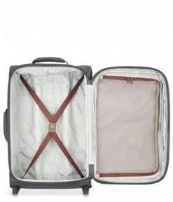 Delsey 2 Wheels Expandable Cabin Trolley Case 55cm Anthracite -Beroemde Bagage Winkel 381372 Anthracite 4 600