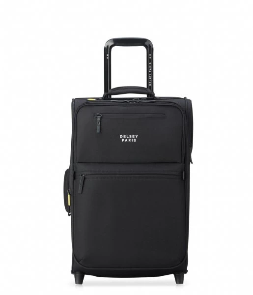 Delsey 2 Wheels Expandable Cabin Trolley Case 55cm Black 3 Delsey 2 Wheels Expandable Cabin Trolley Case 55cm Black