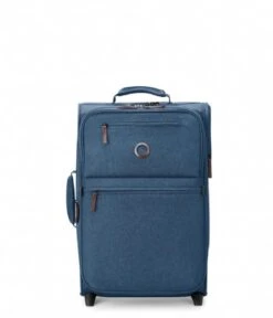 Delsey 2 Wheels Expandable Cabin Trolley Case 55cm Blue