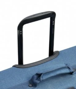 Delsey 2 Wheels Expandable Cabin Trolley Case 55cm Blue -Beroemde Bagage Winkel 381372 Blue 5 600